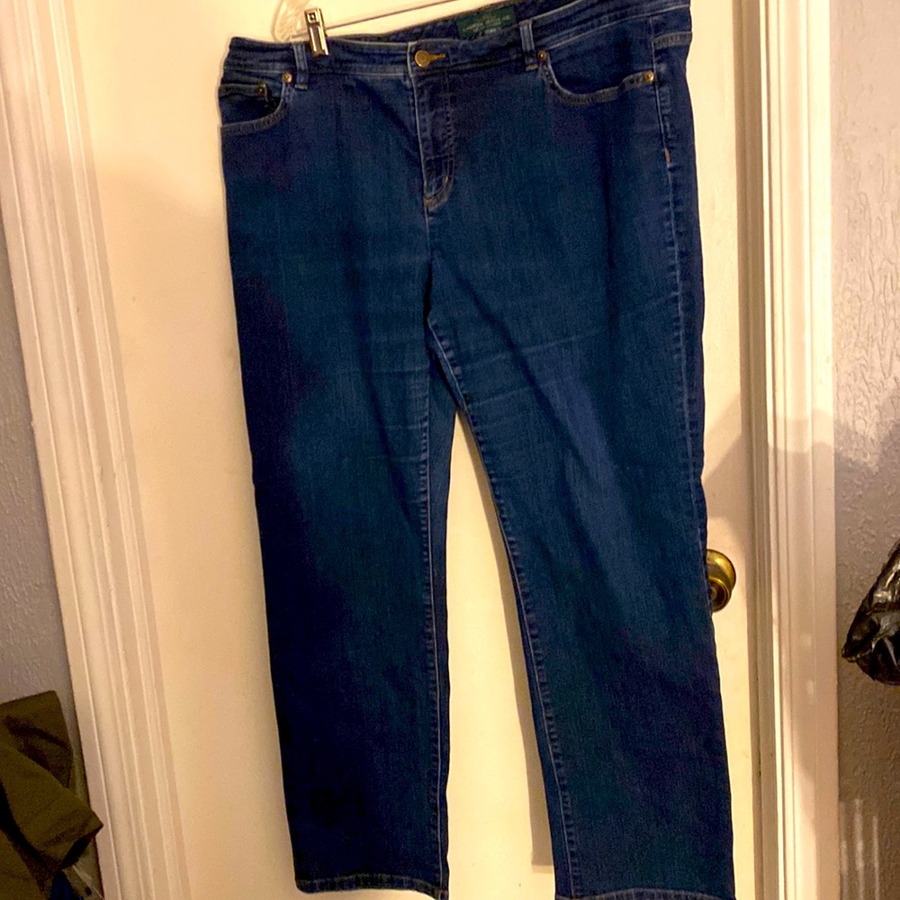 LRL lauren Jeans Co. Straight leg jeans Size 18W